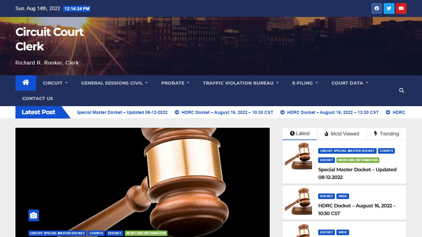 Davidson County Circuit Court Clerk - Nashville, Tennessee